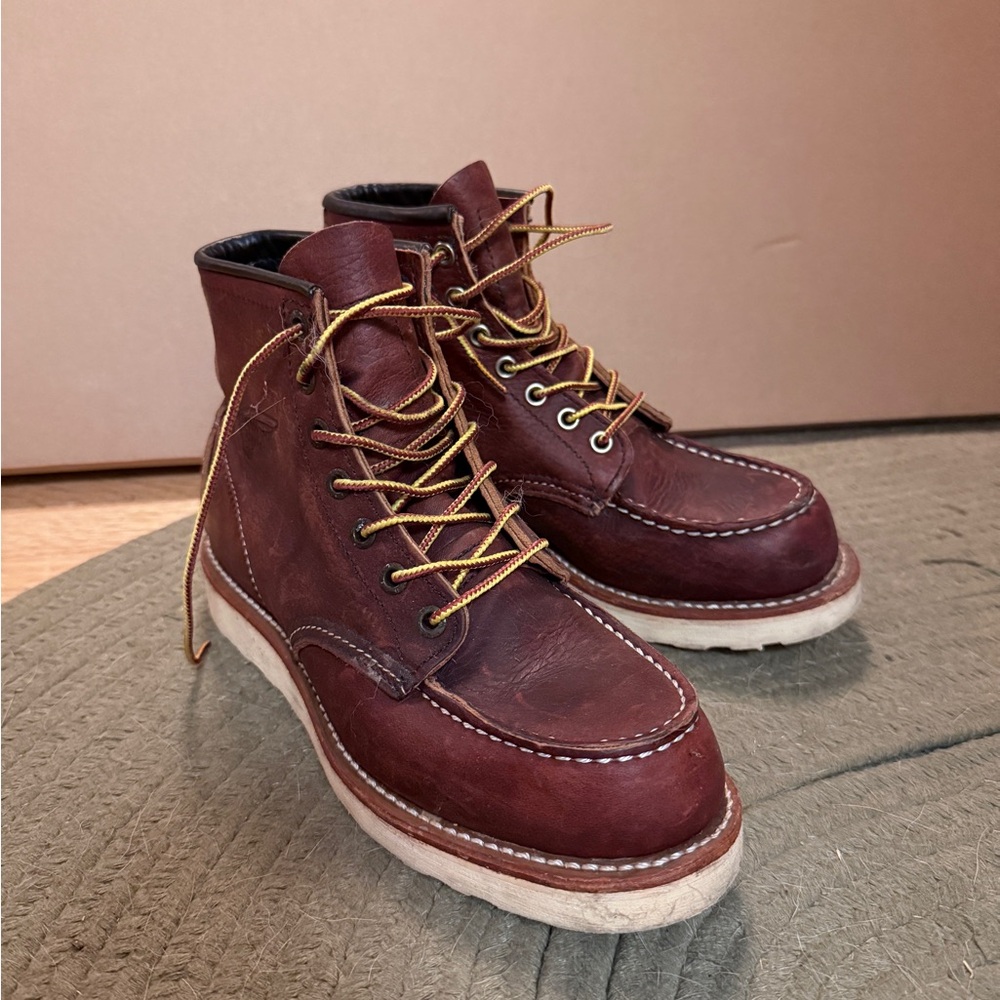 Women’s Red Wing Classic Moc 6in Copper Leather Boots | US 4.5